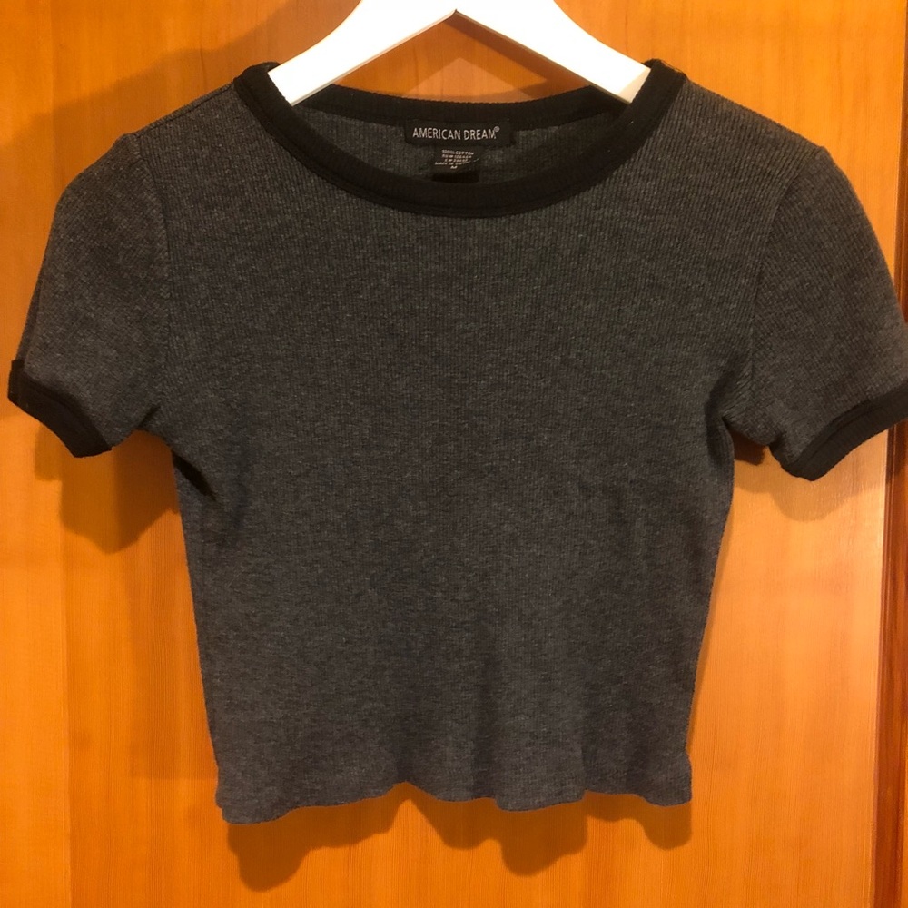 American Dream | Ringer crop top